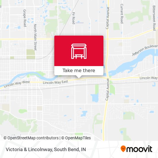 Victoria & Lincolnway map