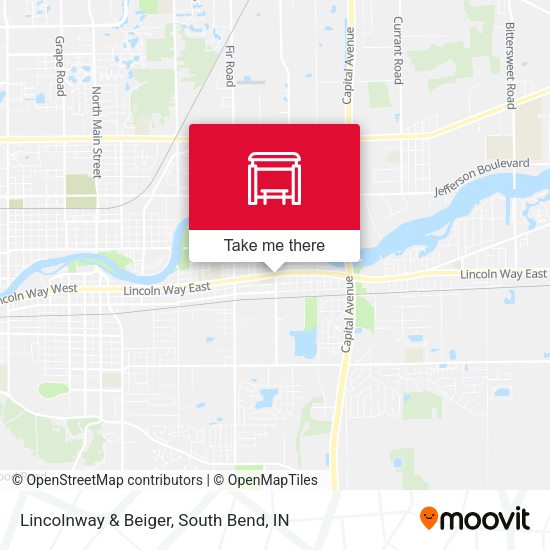 Mapa de Lincolnway & Beiger