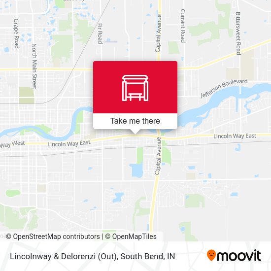 Lincolnway & Delorenzi (Out) map