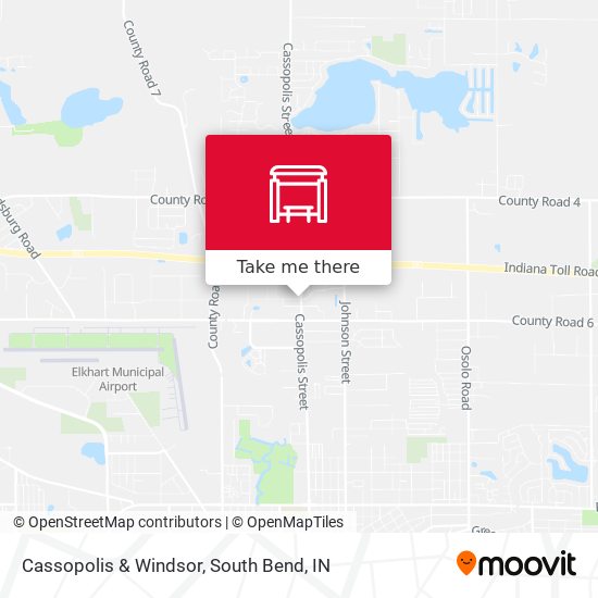 Cassopolis & Windsor map