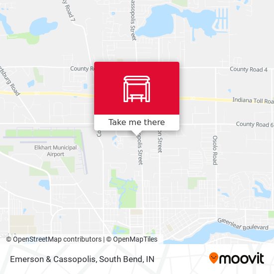 Emerson & Cassopolis map