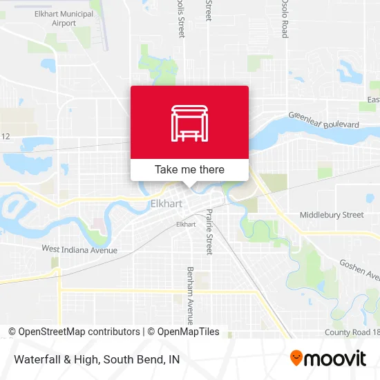 Waterfall & High map