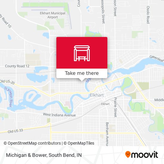 Mapa de Michigan & Bower