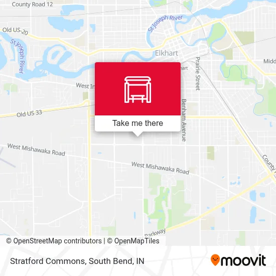 Stratford Commons map