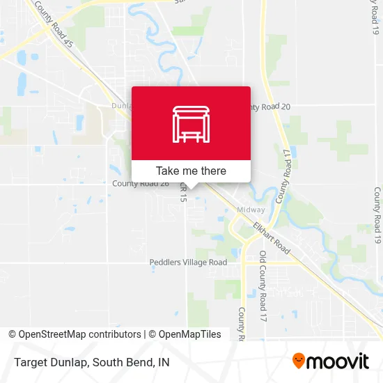 Target Dunlap map