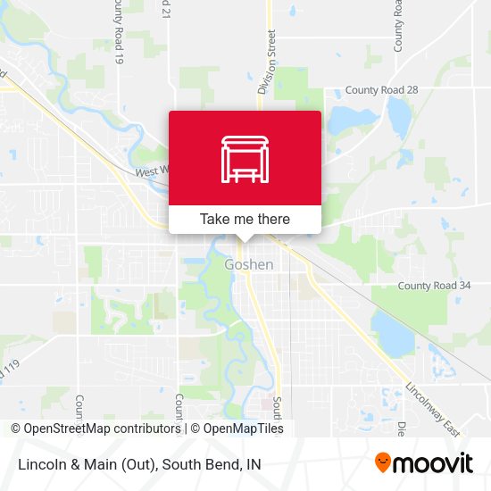 Mapa de Lincoln & Main (Out)