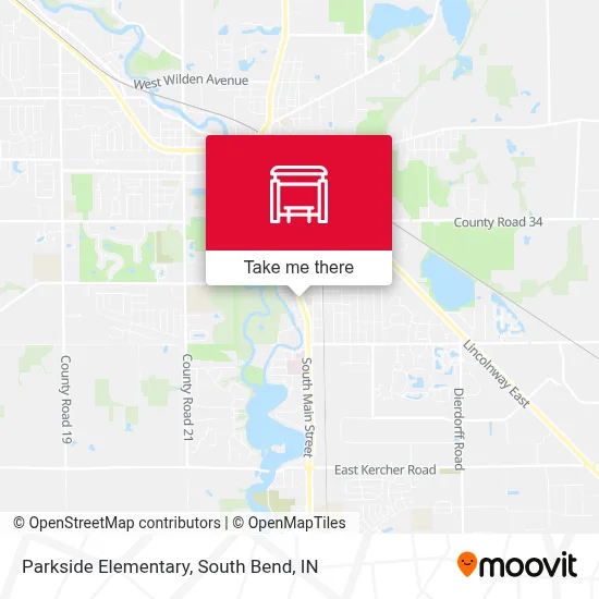 Parkside Elementary map