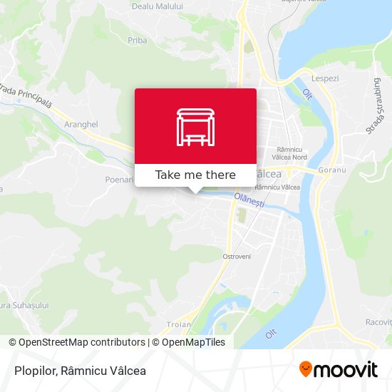 Plopilor map