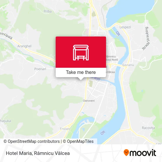 Hotel Maria map