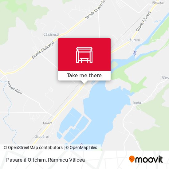 Pasarelă Oltchim map