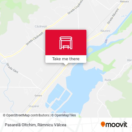 Pasarelă Oltchim map