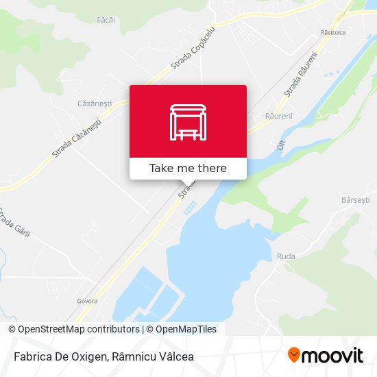 Fabrica De Oxigen map