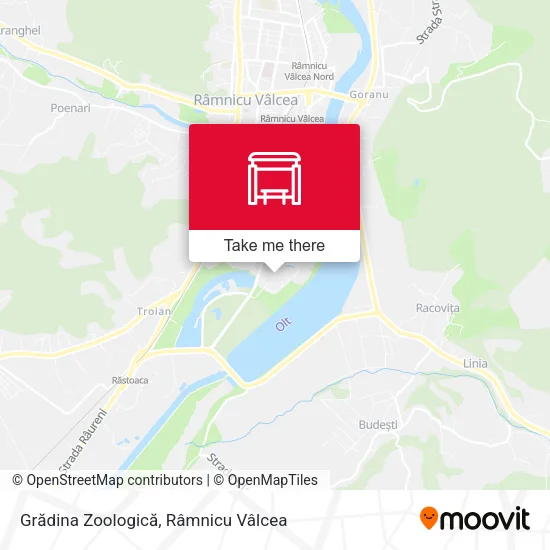 Grădina Zoologică map