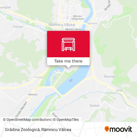 Grădina Zoologică map