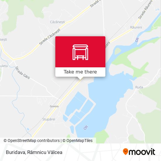 Buridava map