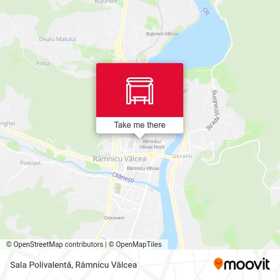 Sala Polivalentă map