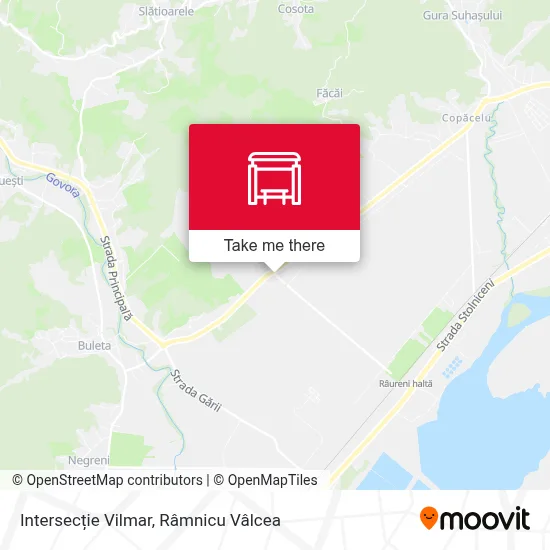 Intersecție Vilmar map