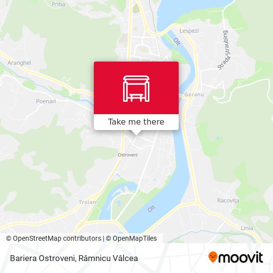 Bariera Ostroveni map