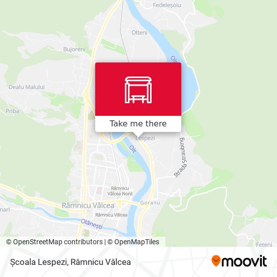 Școala Lespezi map
