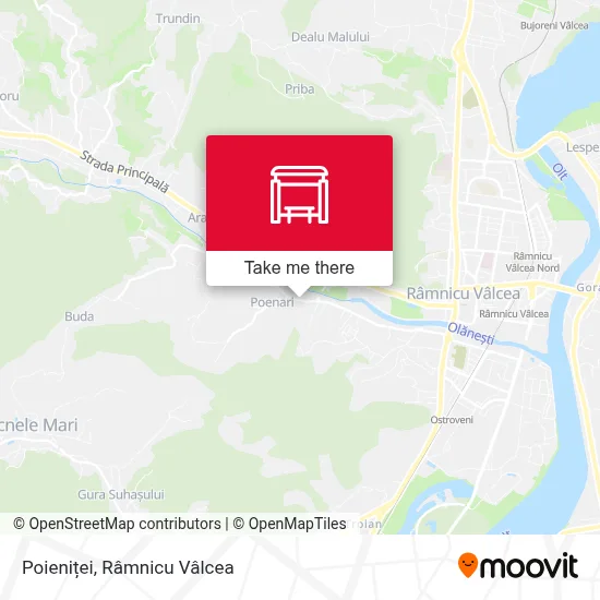Poieniței map