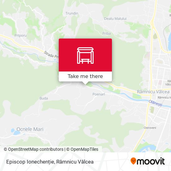 Episcop Ionechenție map