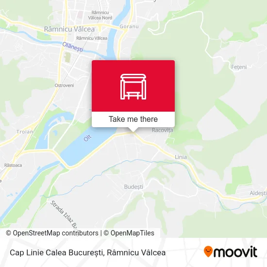 Cap Linie Calea București map