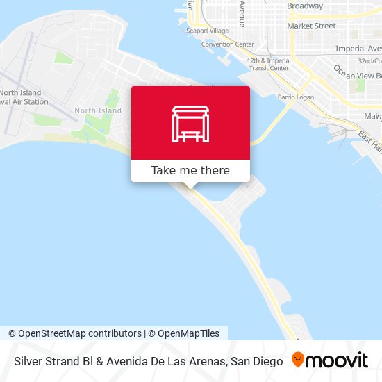 Silver Strand Bl & Avenida De Las Arenas map