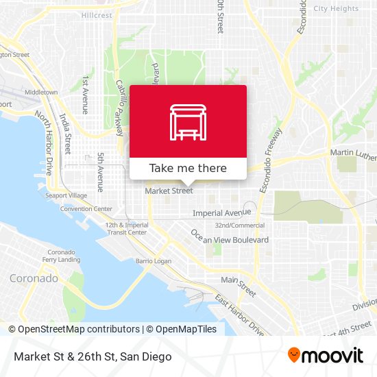 Mapa de Market St & 26th St