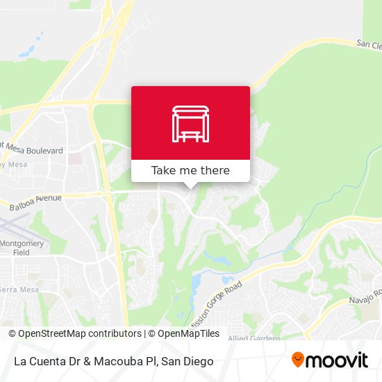 La Cuenta Dr & Macouba Pl map