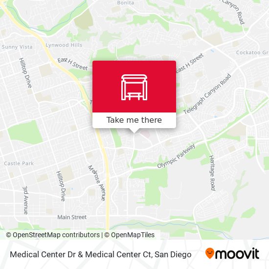 Mapa de Medical Center Dr & Medical Center Ct