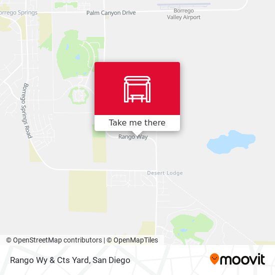 Rango Wy & Cts Yard map