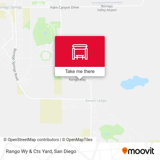 Rango Wy & Cts Yard map