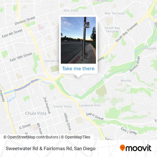 Sweetwater Rd & Fairlomas Rd map
