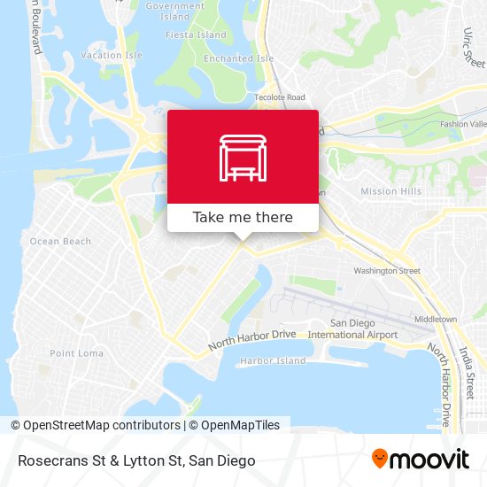 Mapa de Rosecrans St & Lytton St