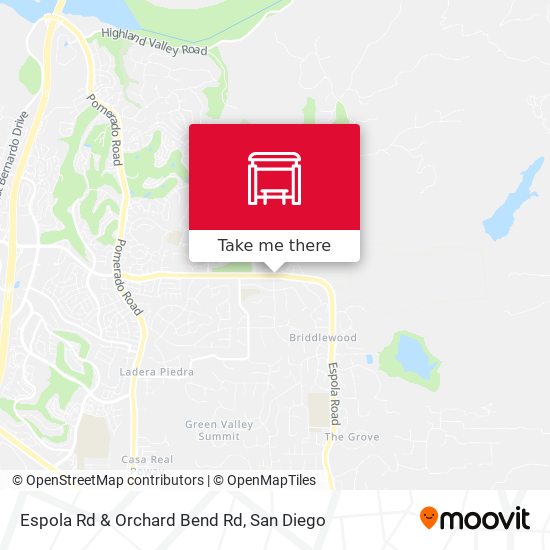 Mapa de Espola Rd & Orchard Bend Rd