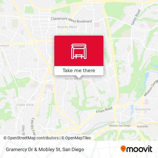 Mapa de Gramercy Dr & Mobley St