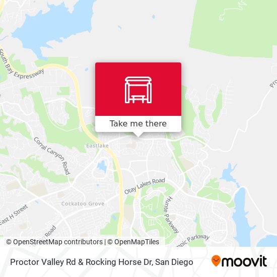 Proctor Valley Rd & Rocking Horse Dr map