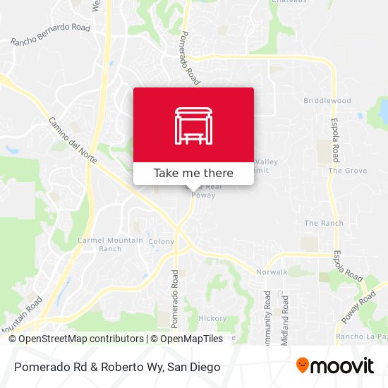 Mapa de Pomerado Rd & Roberto Wy