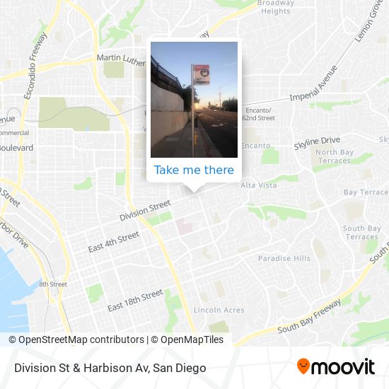 Mapa de Division St & Harbison Av