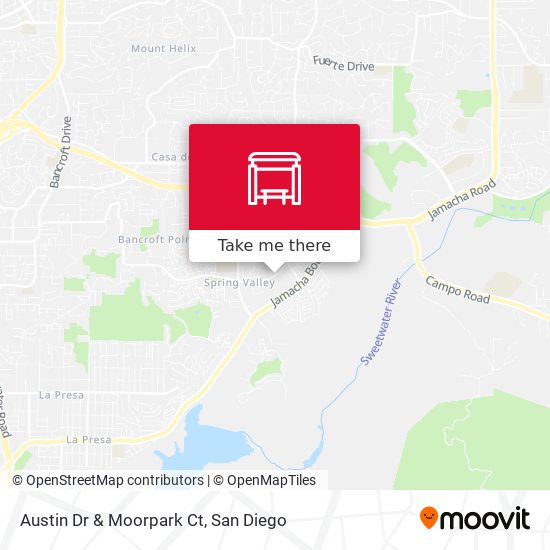 Austin Dr & Moorpark Ct map