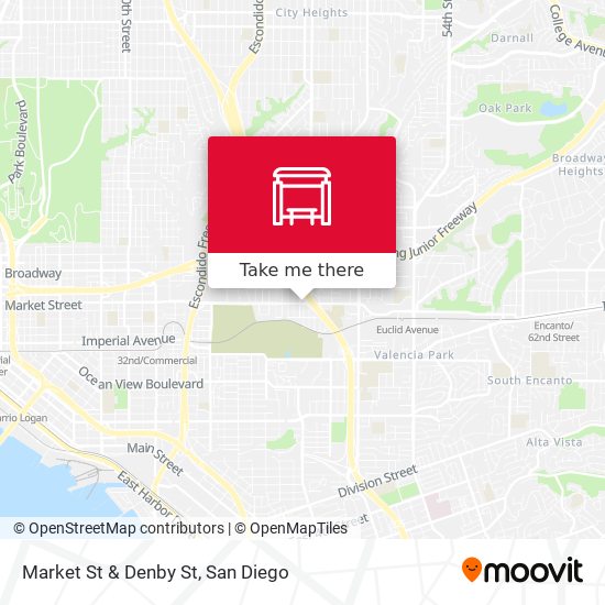 Mapa de Market St & Denby St