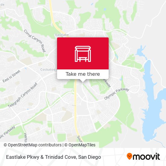 Eastlake Pkwy & Trinidad Cove map