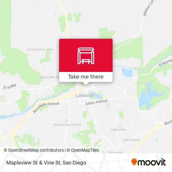 Mapa de Mapleview St & Vine St