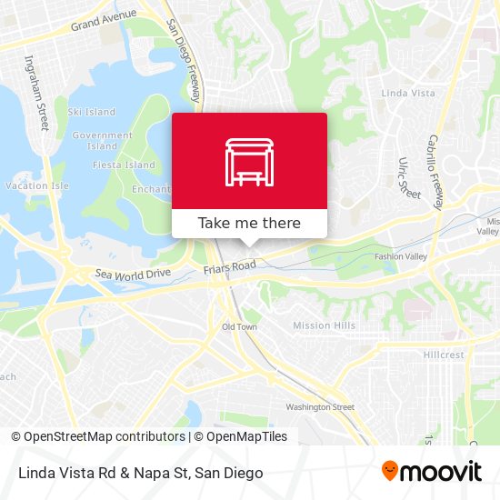 Linda Vista Rd & Napa St map