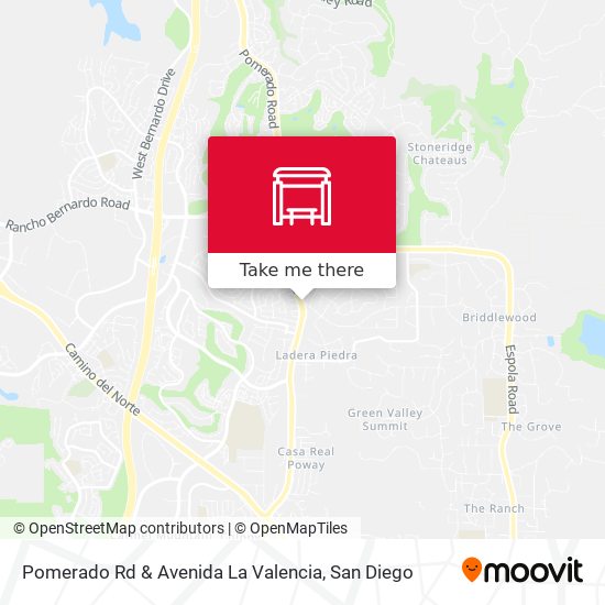 Mapa de Pomerado Rd & Avenida La Valencia