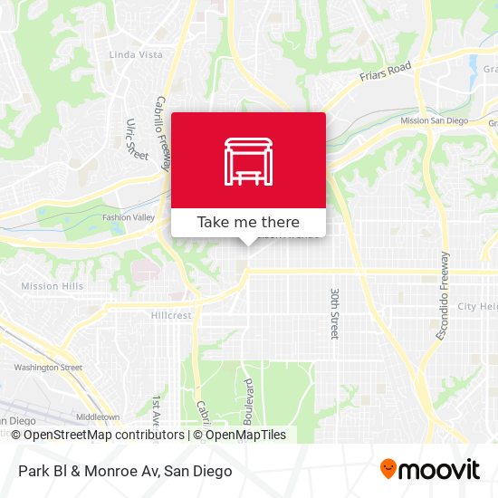 Mapa de Park Bl & Monroe Av