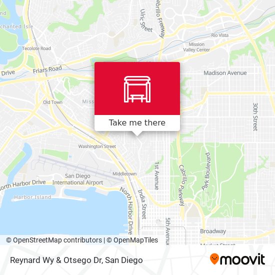 Reynard Wy & Otsego Dr map