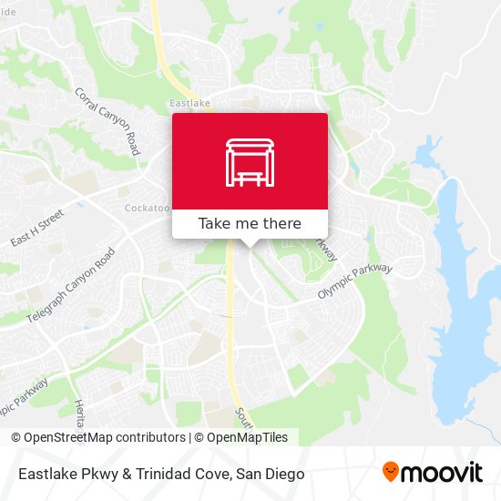 Mapa de Eastlake Pkwy & Trinidad Cove