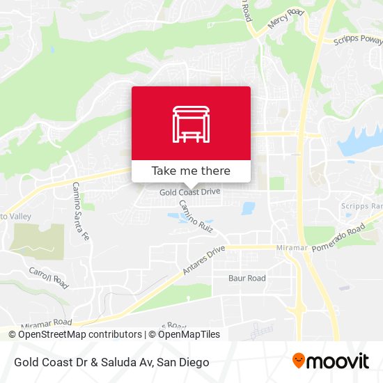 Mapa de Gold Coast Dr & Saluda Av