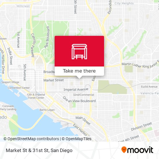 Mapa de Market St & 31st St